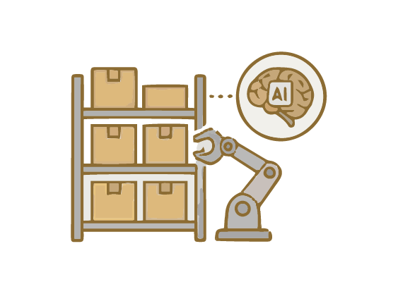 AI 即時分析進銷存狀態 icon